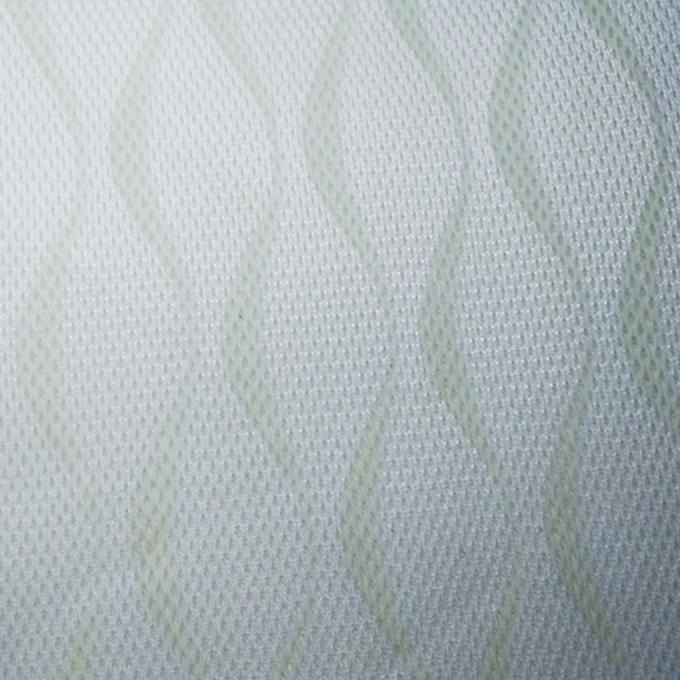 Светящийся 100% Poly Mesh ткань Airmesh Дыхательный сетка материал для одежды 0