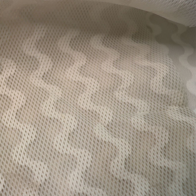 Jacquard Tearproof 3D Mesh Материал переработанная полиэстерная сетка 3 мм 1