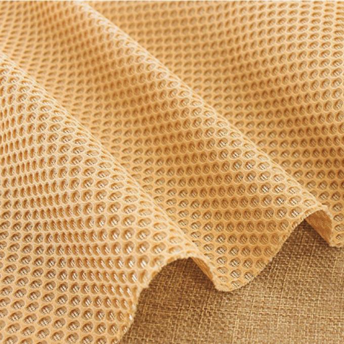 100% полиэстер 3D Spacer Mesh 390 - 460GSM Накрывающая влагу трикотажная сетка 2