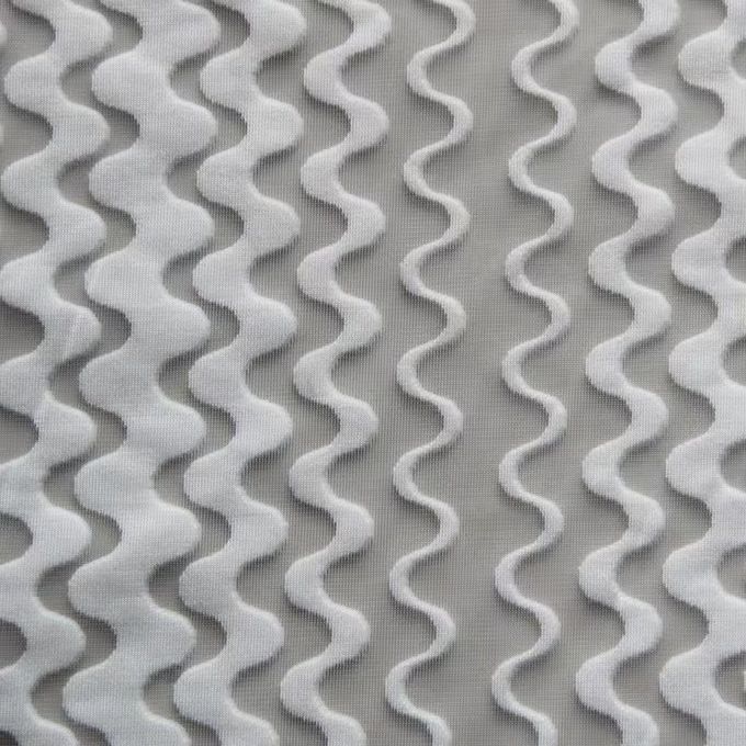 Jacquard Tearproof 3D Mesh Материал переработанная полиэстерная сетка 3 мм 4