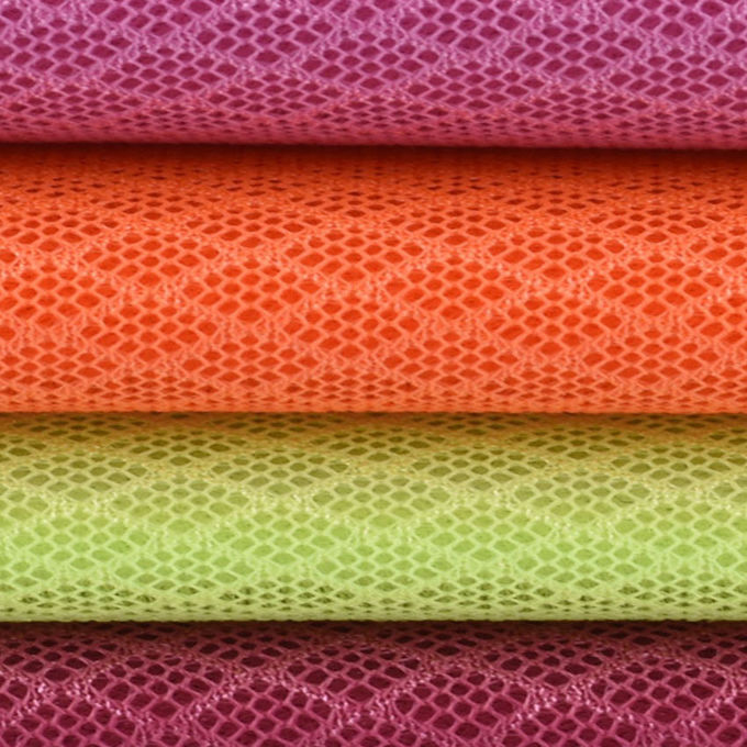 200×200 280гм 3D Spacer Mesh Polyester Athletic Mesh Fabric для улучшения эстетики 6