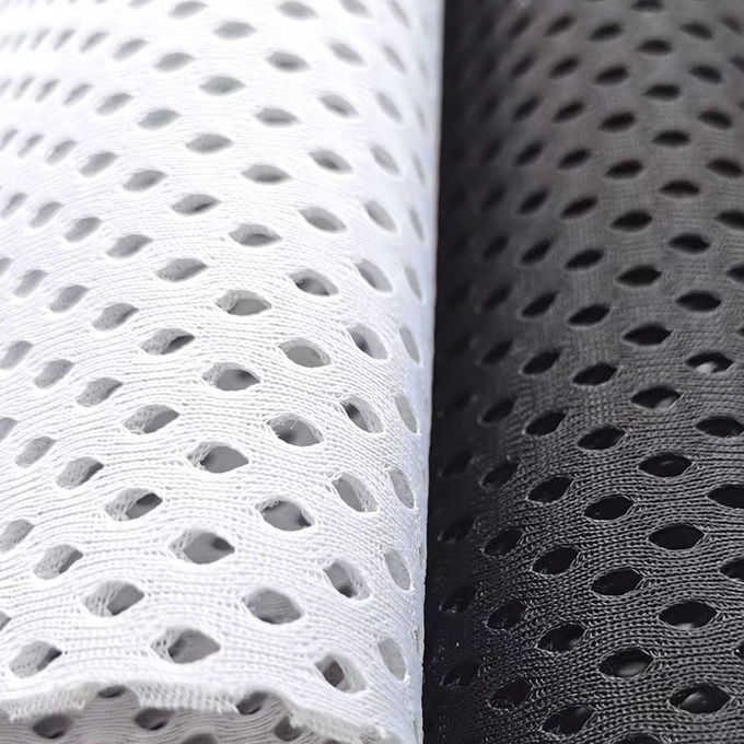 Ткань из трикотажной сетки фильтра воздуха 3 мм 100% полиэстер 3d spacer mesh ткань для сумки 0