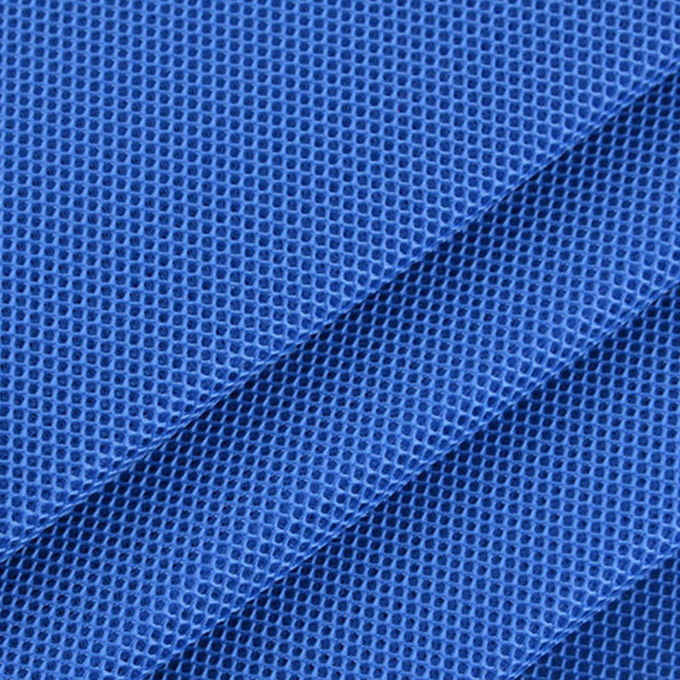 430гсм Activewear Spacer Mesh Ткань влагопоглощающая полиэстерная воздушная сетка Ткань 1