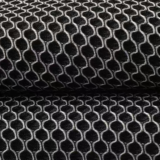 Airmesh Окрашенная 3d Air Mesh ткань Дыхательная вязаная сетка ткань 3 мм 2