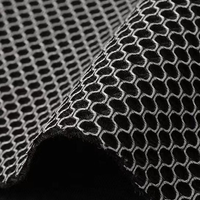 Airmesh Окрашенная 3d Air Mesh ткань Дыхательная вязаная сетка ткань 3 мм 1